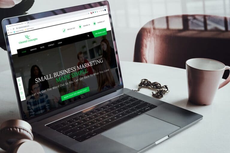 A website that's great at on-site lead generation.