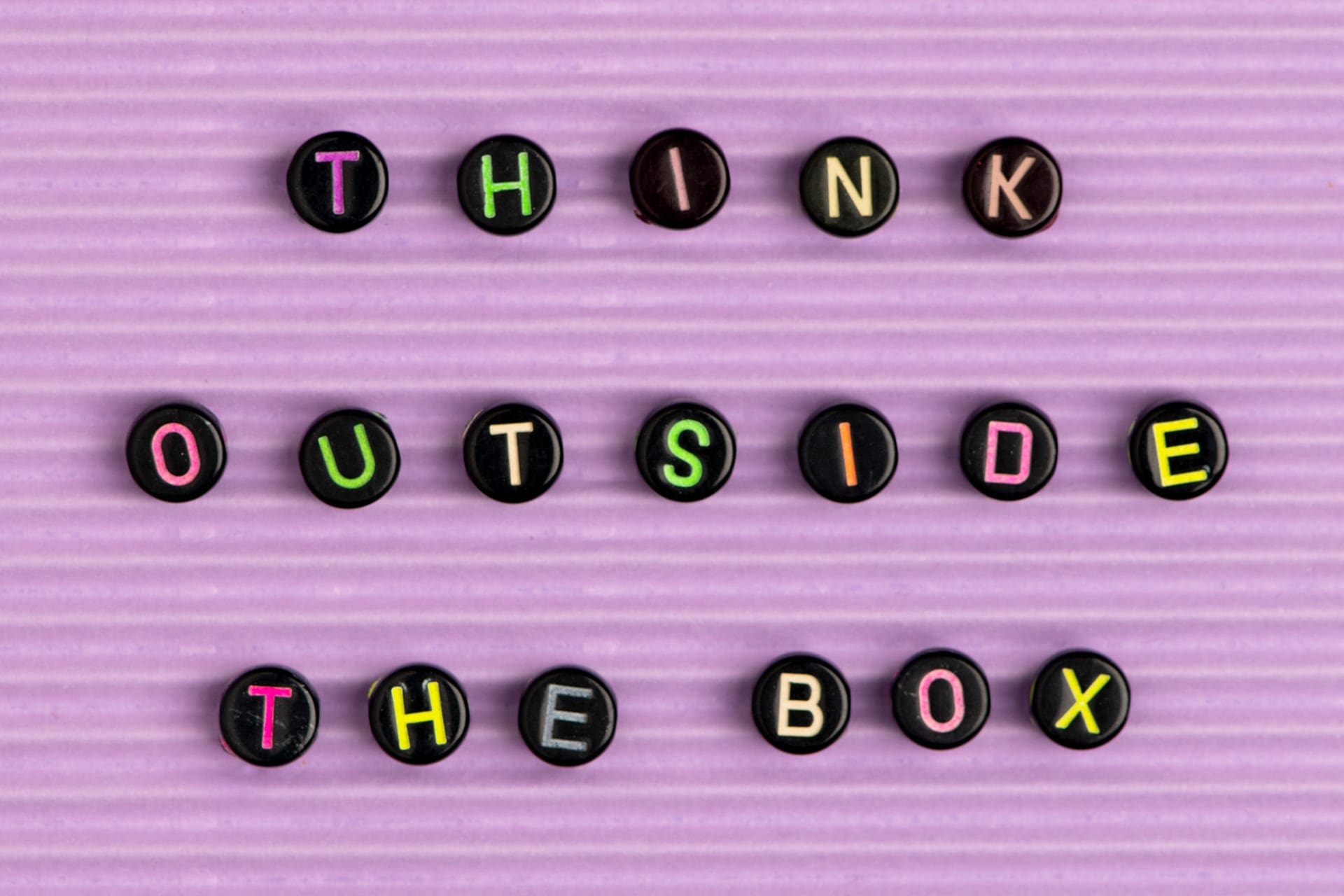 When you think outside the box you find better blogging topics.